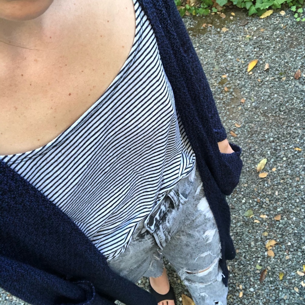 Long cardigan
